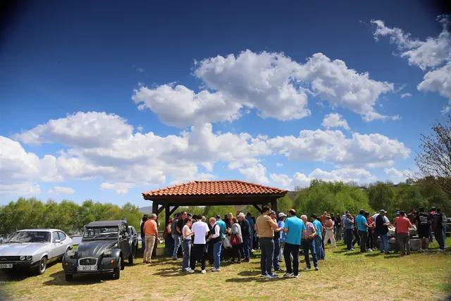 Concentración Muiños: vehículo clásico durante el encuentro, Fotografía 9